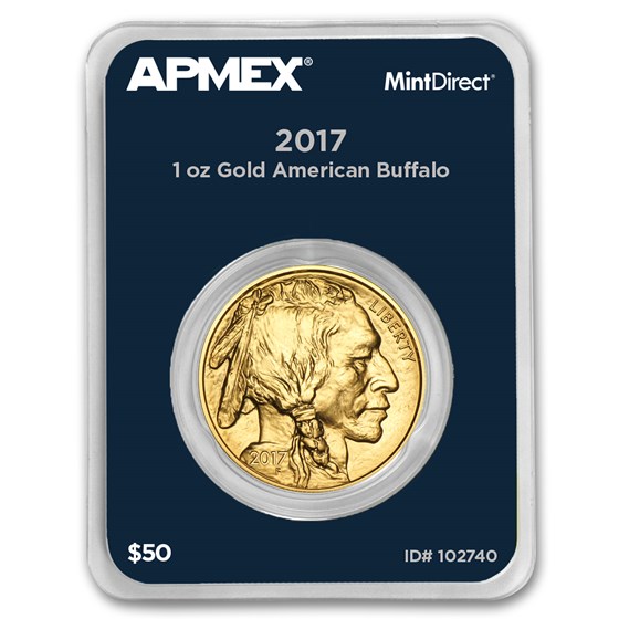 2017 1 oz Gold Buffalo (MintDirect® Single) 2017 1 oz Gold Buffalo (MintDirect® Single)